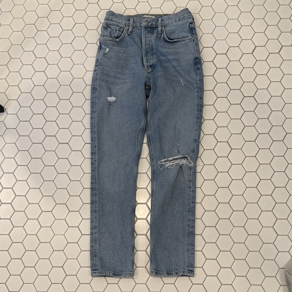 Citizens Of Humanity JOLENE Light Blue Distressed Jeans